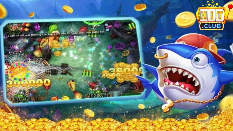 Thử tài săn cá, rinh về Jackpot tại sảnh game bắn cá đổi thưởng